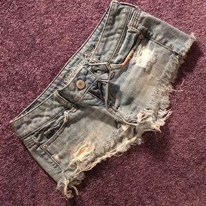 American eagle shorts size 00